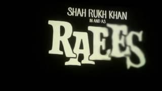 (Raees #Teaser Hall.Fan Reaction #SRK Entry)