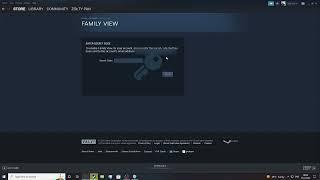 Steam 2022 - How To Setup Family View | Parental Controls