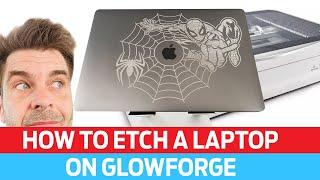 How to Engrave a Laptop on a Glowforge