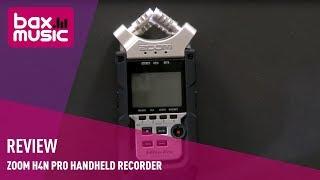 Zoom H4n Pro Handheld Recorder Review | Bax Music