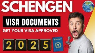 SCHENGEN VISA | ALL DOCUMENTS FOR YOUR VISA APPROVAL