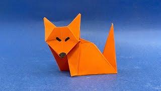 Fox Folding paper | How to fold a paper fox | Origami animals