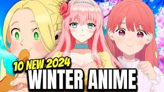 Top 10 NEW Anime Winter 2024