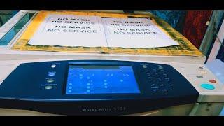 how to increase print quality Xerox 5755/5855 photocopier machine