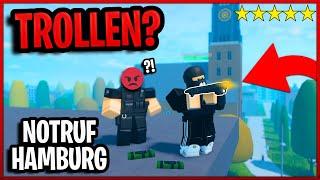 POLIZISTEN mit einer SHOTGUN TROLLEN in Notruf Hamburg?!  | Roblox Notruf Hamburg