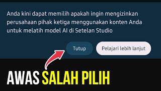 Update BARU : Bahas Notif Pelatihan Pihak Ketiga !