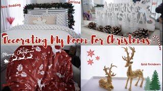 DECORATE MY ROOM FOR CHRISTMAS WITH ME 2023  (Heavy Christmas Vibes)