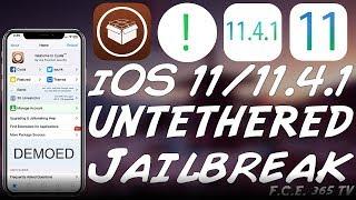 iOS 11.4.1 / 11.0 UNTETHERED JAILBREAK ACHIEVED AND DEMOED!