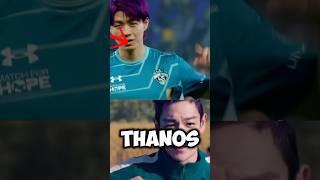 Thanos from Squid Game plays football!️