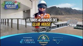 INICIANDO CON LOS ACABADOS DE LOS AMBIENTES EXTERNOS DEL CLUB HOUSE