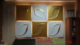 3d панели для стен tropicshop Artpole