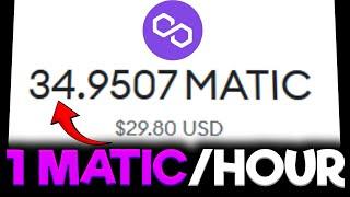 This site still paying 0.2 Polygon Matic | Polygon Matic Mining Free | Make Money Online