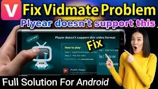 Player doesn't support this format Solution | How to Fix Player doesn't support Problem