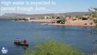 Lake Pleasant: High Water in 2017