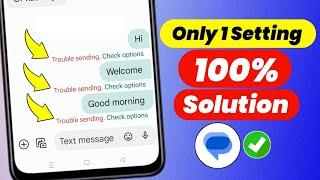 message trouble sending error solution | message not sent tap to try again problem 2023