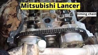 Mitsubishi Lancer Engine Timing Chain Mark / Fortis 1.8L / how to put itsubishi lancer timing chain