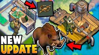 New Update! - Boars, Bear Traps, and *FINALLY* getting to build this... (Last Day on Earth Survival)
