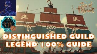 SoT: Distinguished Guild Legend Commendation/Achievement Guide (Sea of Thieves Season 10)