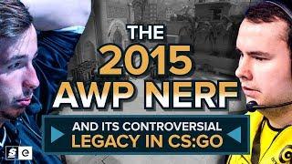 The 2015 AWP nerf and its controversial legacy in CS:GO