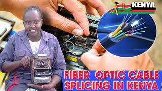 FIBER OPTIC CABLE SPLICING IN KENYA