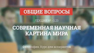 А 1.23 Современная научная картина мира - Философия науки для аспирантов