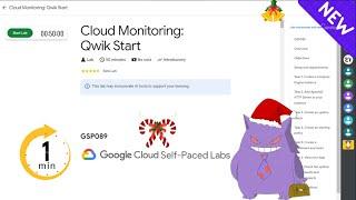 Cloud Monitoring: Qwik Start | #2024 | #GSP089 |#qwiklabs