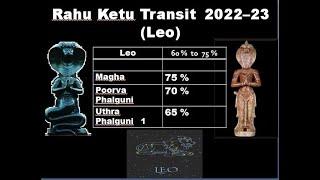 Rahu Ketu Transit 2022 to 2024 for Leo RAHU Transit To ARIES  KETU Transit To LIBRA  APRIL 2022S S M