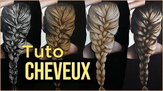  Comment peindre les cheveux (tuto technique peinture acrylique)