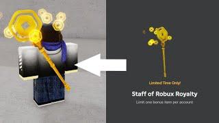 This limited Roblox item does not cost Robux but actual money