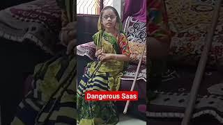 Dangerous Saas || Shorts || The Yashu Riyan Show #shorts #kids #acting