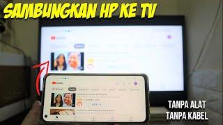 Cara Menyambungkan HP ke TV Tanpa Kabel #HPOPPO