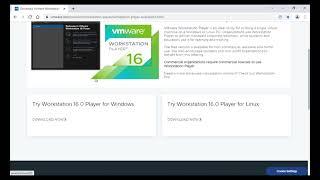 تثبيت برنامج VMWare