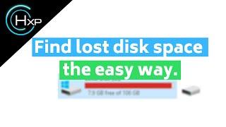 Find lost disk space with SpaceSniffer | Easy tools