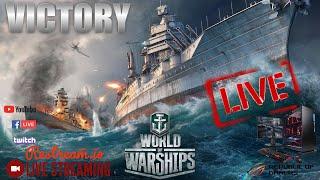 Chill With Me Playing World Of Warships Legends Due To Uk's Terrible Weather Today!