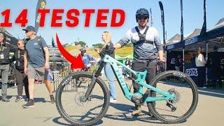 I Rode 14 EMTBs at Sea Otter Classic!: The Shimano group