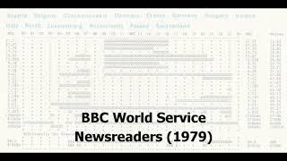 BBC World Service Newsreaders 1979