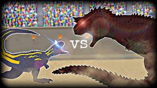 Ace vs Disney Carnotaurs | Dinosaur King vs Disney Dinosaur | Epic stick nodes animation battle