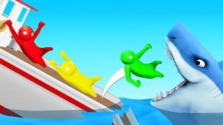 I went sailing with friends and this happened (Gang Beasts)