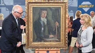 Folk Art Sea Captain Portrait, ca. 1790 | Staff Pick | ANTIQUES ROADSHOW | PBS