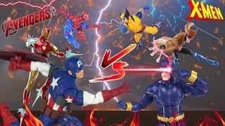 Avengers VS X-Men (Stop Motion)