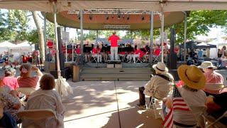 Santa Fe Community Orchestra Plays The Music Man At July 4th Pancake Breakfast.