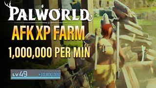 Palworld XP Farm | AFK XP Glitch! 1,000,000 XP Per Minute!