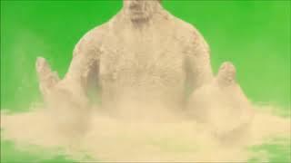 Green Screen Sand Giant 100% Royalty Free