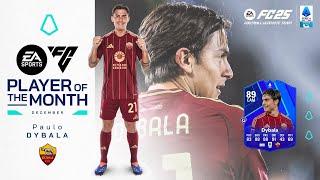 Paulo Dybala | EA Sports FC Player of the Month: December 2024 | Serie A 2024/25