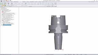 NCG CAM Tutorial: Importieren und Nutzen von Werkzeughaltern im *.stp-Format