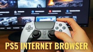 How to Get Internet Browser on PS5 (FULL SCREEN) 2 METHODS