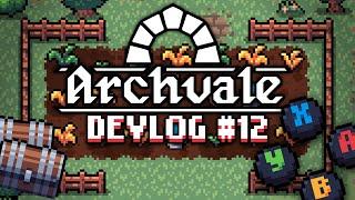 Archvale Devlog #12 - Farming, building & controller support