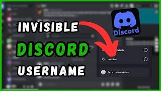 How to Set an Invisible Username on Discord 2024 | Easy Guide