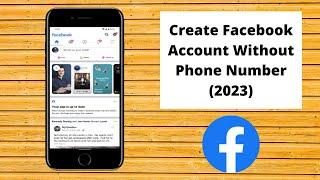 How To Create A Facebook Account Without A Phone Number 