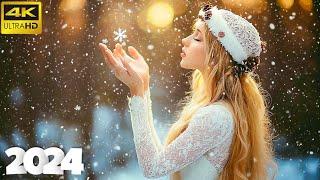 4K Christmas Winter Mix 2024  Best Of Tropical Deep House Music Chill Out Mix By Imagine Deep